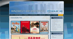 Desktop Screenshot of kino-diessen.de